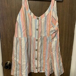 Terra&sky striped tank top